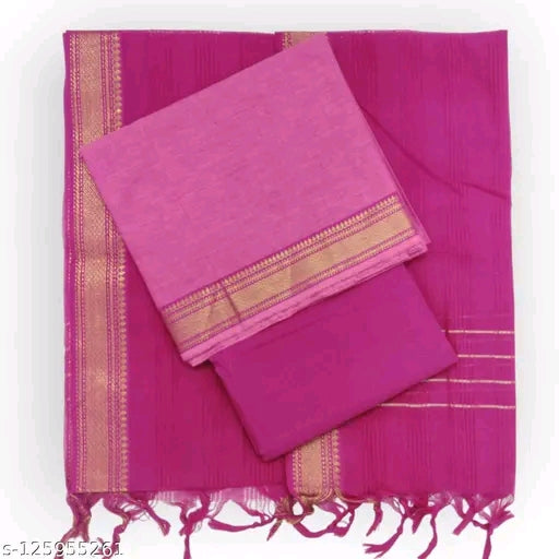 Mangalagiri Cotton unstitched salwar material