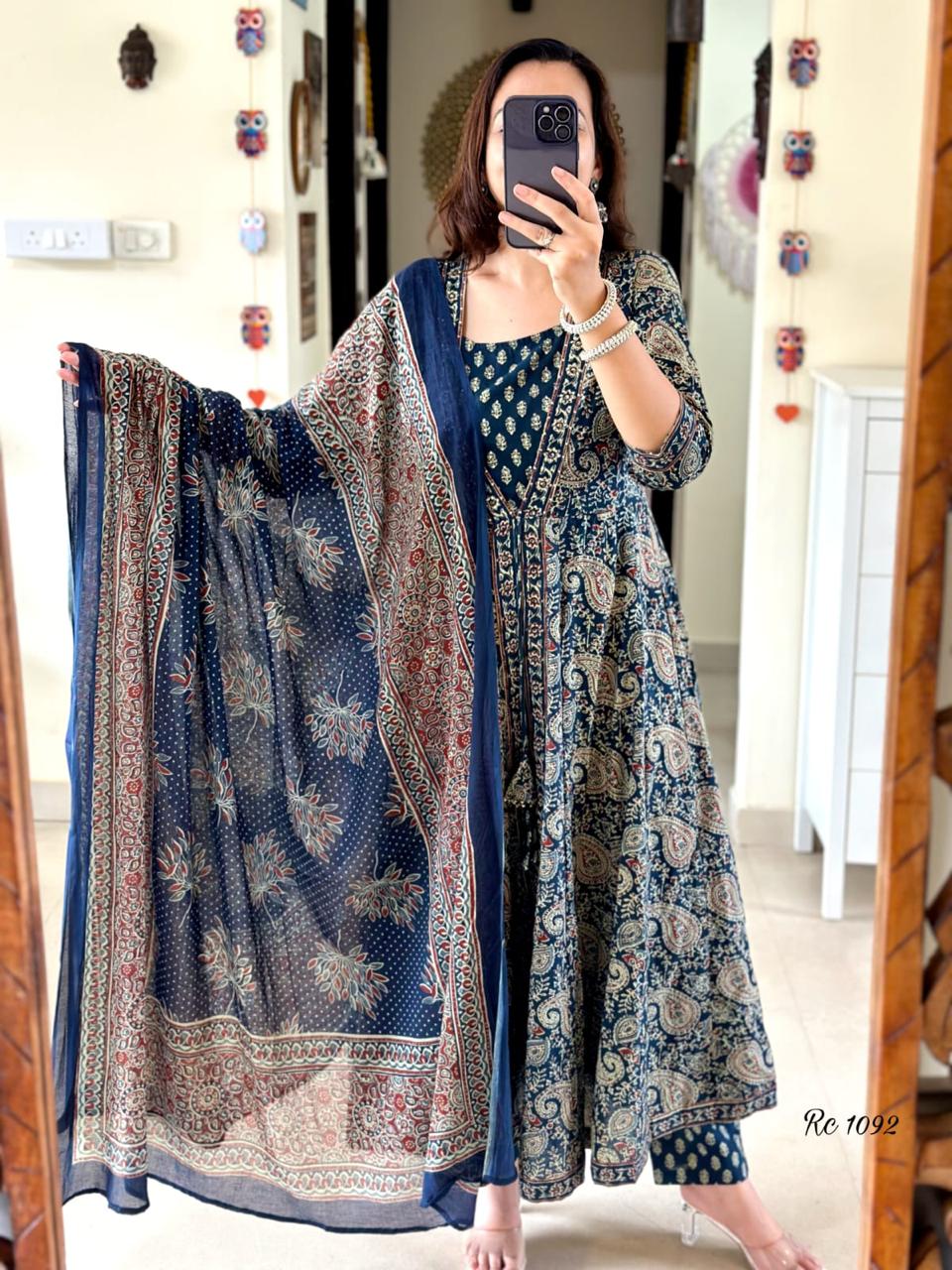 Cotton Anarkali suit