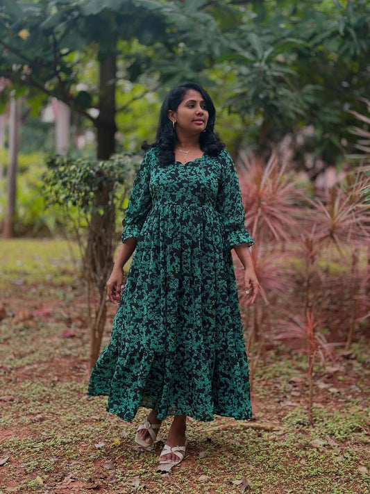 Georgette Maxi Gown